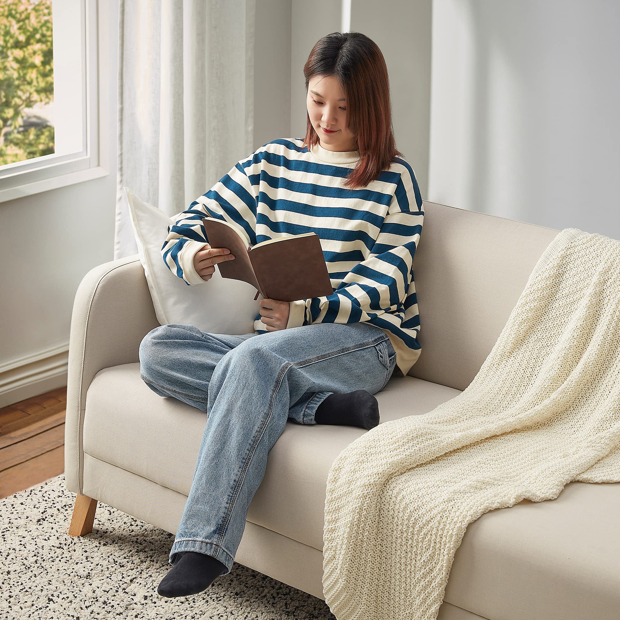 3人掛けソファ（Vissle LINANÄS IKEA ベージュ） ベージュ｜ソファ Vissle 長椅子 3人掛けソファ LINANÄS Amazon｜IKEA 2人掛け・3人掛けソファ